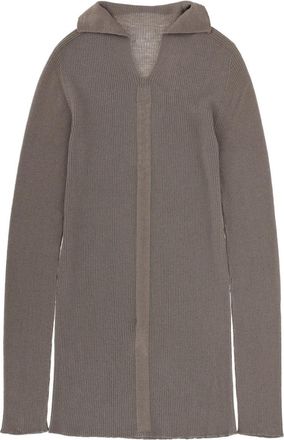 Rick Owens gerippter Tabard-Strick