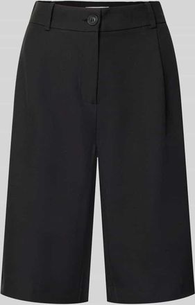 Only Regular Fit Bermudas mit Bundfalte Modell LINDA in Black, Gr&ouml;&szlig;e 34