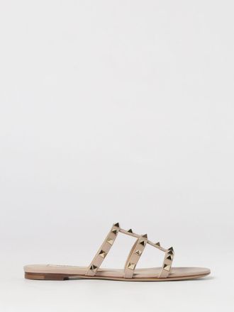 Valentino Garavani Mules Rockstud in pelle