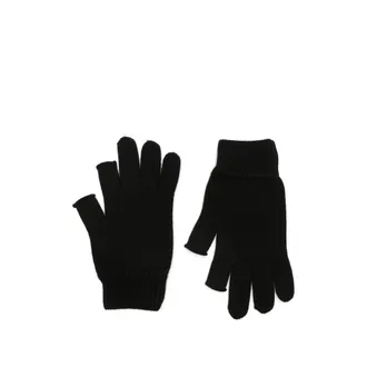 Rick Owens Fingerless Press-stud Gloves