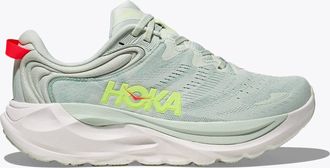 Hoka One One Womens Gaviota 6 Running Shoes In Sea Glass / Sage