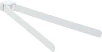 Gedy Sapho Gedy Pirenei - Toallero Giratorio Doble, Longitud 36 Cm, Blanco Mate Pi2302