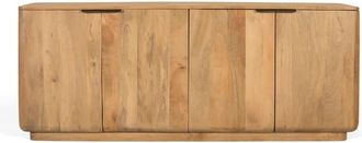 Giner&Colomer Aparador fabricado en madera de mango con esquinas redondeadas