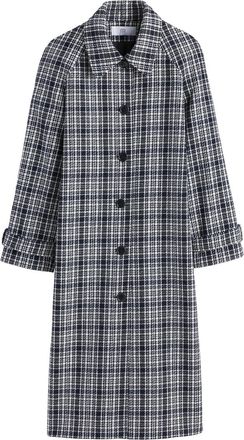 La Redoute Collections Lange, rechte jas, geruit