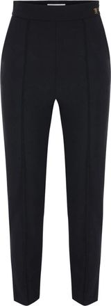 Elisabetta Franchi Technische Broek - Dames - Vrijetijds broeken - Zwart - L - Broeken