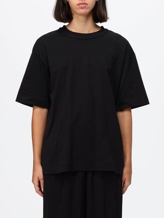 Eleh T-shirt girocollo in cotone con fiocco e vestibilit&agrave; relaxed