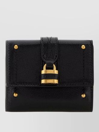 Chlo&eacute; leather mini paddington wallet fold over