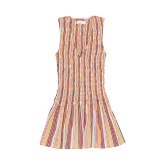 Faithfull The Brand Kleedjes, Dames, Veelkleurig, M, Katoen, Palomar Mini Jurk