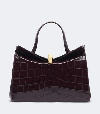 Jacquemus Val&eacute;rie Medium leather top-handle bag