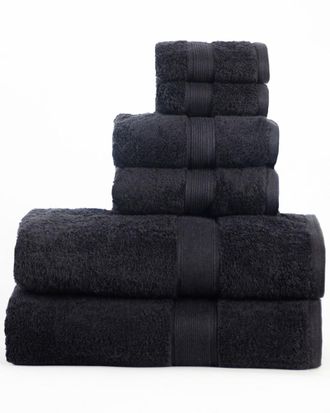 Superior Oregon Organic Cotton Medium Weight Solid 6Pc Towel Set