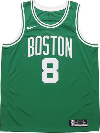 Nike NBA Sports Basketball Jersey/Vest SW Fan Edition 20-21 Season Boston Celtics No. 8 Green CW3659-317