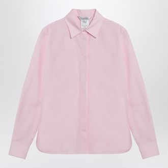Max Mara Rosafarbenes Max Mara-Hemd aus Baumwollpopeline