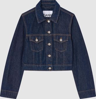 Ganni Veste Denim Rinse