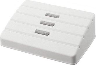OEM Reposapi&eacute;s De Escritorio - Soporte Para Los Pies - Asiento C&oacute;modo - Con Rodillos De Masaje - 37,5 X 26 X 12 Cm - Blanco