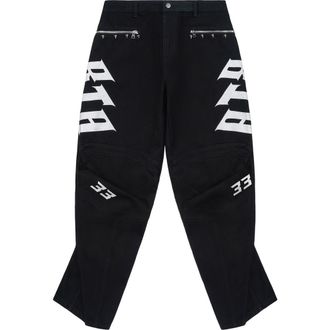 Rta Alwin Moto Pants in Black at Nordstrom, Size 32
