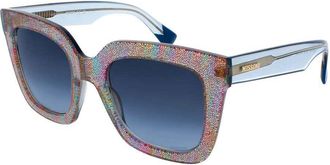 Missoni Ladies Blue Rectangular Sunglasses MIS0126S0QQ708