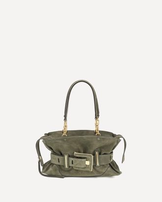 Balmain Borsa Anthem in pelle scamosciata Woman UNI