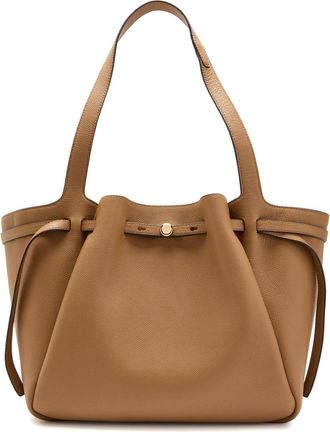 Tory Burch Romy Grained Leather Tote bag - Tan - One Size
