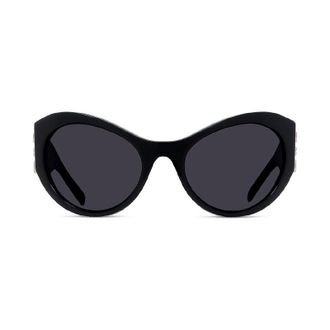 Givenchy GV40073I01A Oval Full Rim Sunglasses - Black