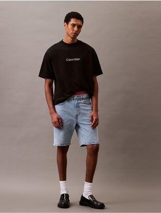 Calvin Klein Jeans Calvin Klein Mens Denim Shorts - Blue - 29