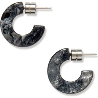 Machete Jewelry Muse Hoops in Obsidian at Nordstrom