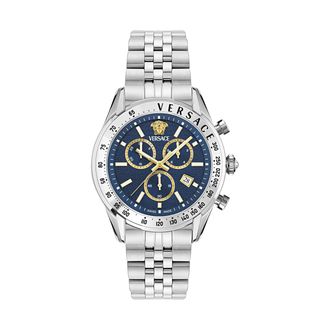 Versace Chrono Master Heren Horloge Zilverkleurig VE8R00324