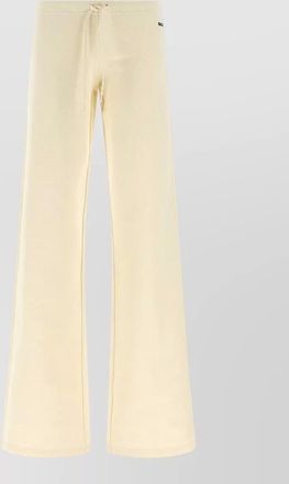 Balenciaga back logo wide leg jogging trousers