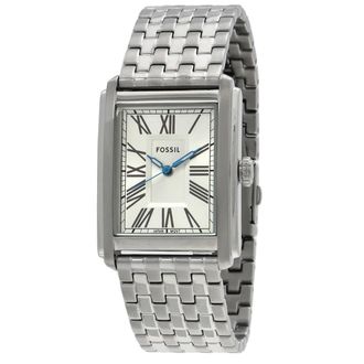 Fossil Carraway Quartz Silver Dial Watch FS6008