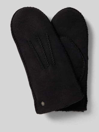 Roeckl Handschuhe aus Lammfell Modell OSLO in Black, Gr&ouml;&szlig;e 7