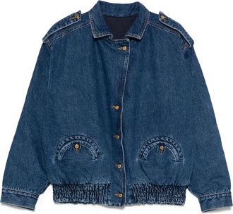 Blaz&eacute; Milano Elasticated Pocket Denim Jacket