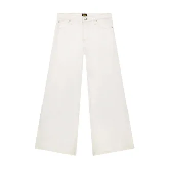 Lee Dames, Jeans, Beige, Maat: W30 L31 Denim