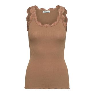 Rosemunde Topjes - Dames - Tops - Bruin - Maat: L