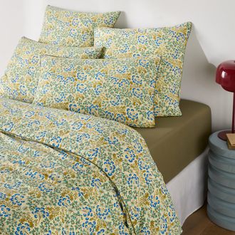 La Redoute Interieurs Dekbedovertrek in gewassen katoen, bloemenprint, HANOI