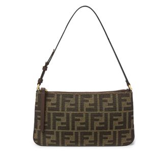 Fendi Baguette Patterned Tote Bag