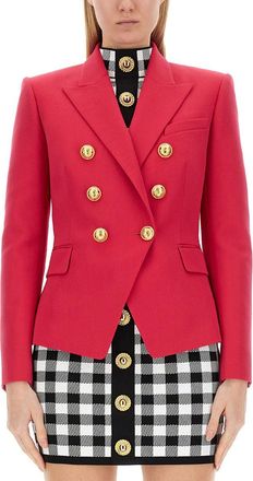 Balmain Six-Button Jacket-Donna