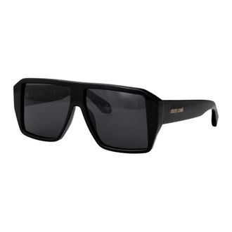 Roberto Cavalli Sunglasses, unisex, Black, Size: 59 MM Stylish Sunglasses Src125M