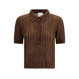 Allude Donna, Maglie, Marrone, L, new