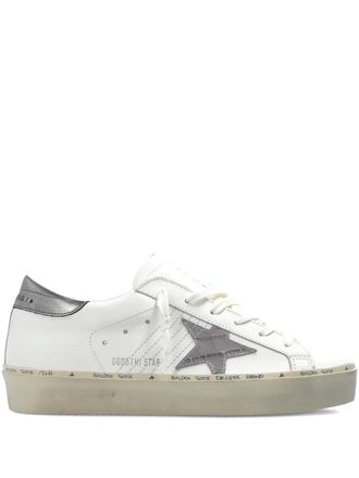 Golden Goose Hi Star leather sneakers - White
