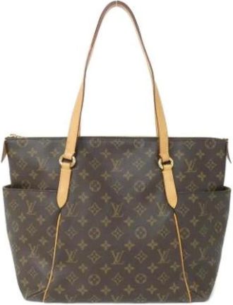 Louis Vuitton Pre-owned Tote Bags, female, Brown, Size: ONE SIZE Pre-owned Totally MM Tote Bag