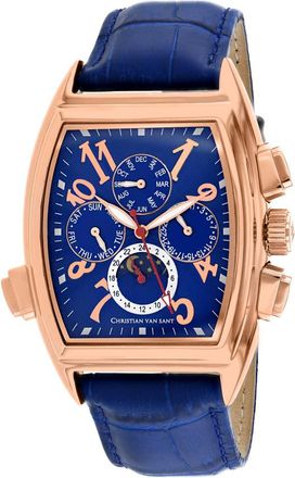 Christian Van Sant Grandeur Automatic Blue Dial Ladies Watch CV2140