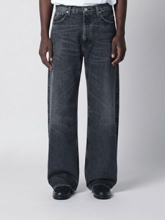A Gold E Jeans wide-leg in denim di cotone
