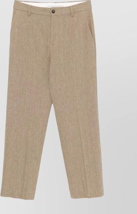 Golden Goose journey mans straight pant tailoring chevronne
