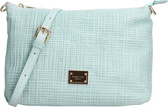 Marc Ellis Isolde Chic Schoudertas - Dames - Tassen - Blauw - Maat: ONE Size Katoen