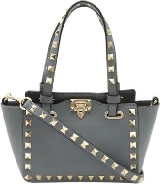 Valentino Pre-owned Handbags, female, Gray, Size: ONE SIZE Pre-owned Handbag