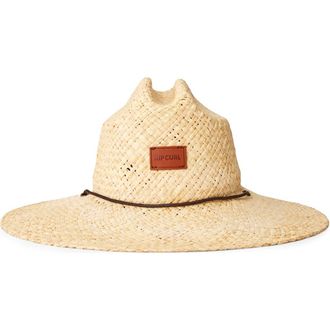 Rip Curl Premium Surf Straw Sun Hat in Natural at Nordstrom, Size Medium