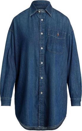 Polo Ralph Lauren Oversized Fit Denim Shirt Clothing