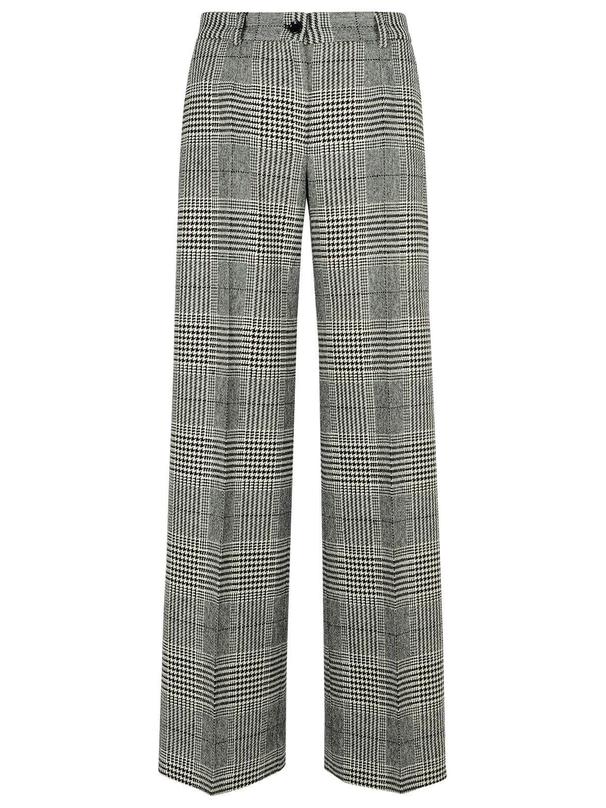 パンツ Dolce & Gabbana Flannel Flare Pants Flared flannel pants with logo tag in Black for Women