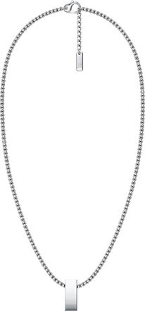 Diesel Stainless steel pendant necklace - Necklaces - Unisex - Silver