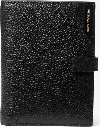Michael Kors Jet Set Pebbled Leather Passport Wallet