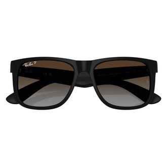 Ray-Ban Justin Zonnebril - Heren - Zonnebrillen - Zwart - 55 MM - Nylon - Accessoires